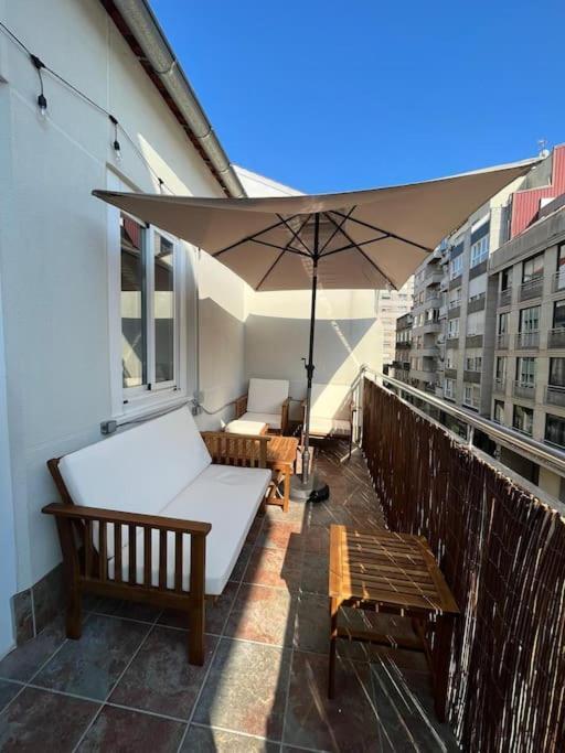 Appartamento Atico Vintage Con Terraza Vigo Esterno foto